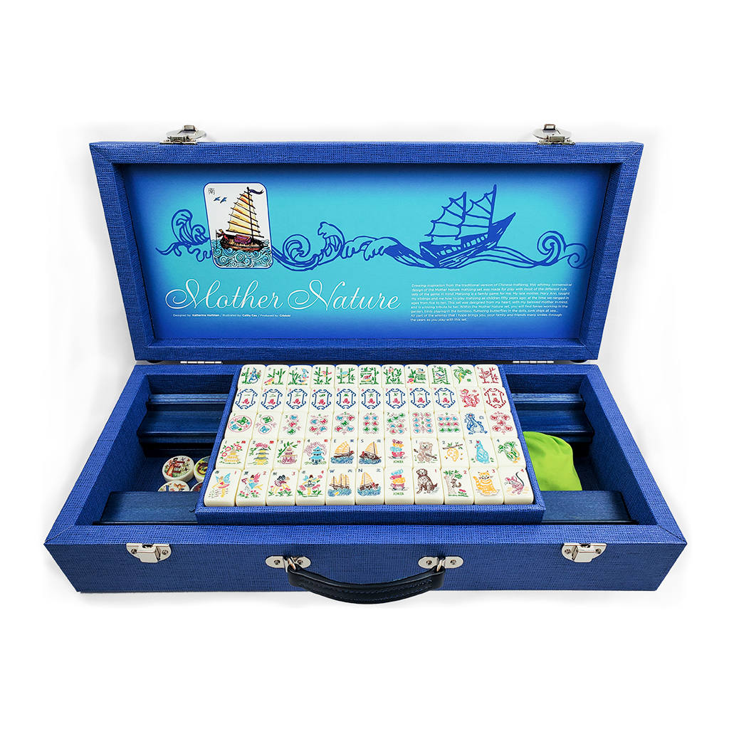 Mother Nature Mahjong Set  Crisloid Luxury Board Games