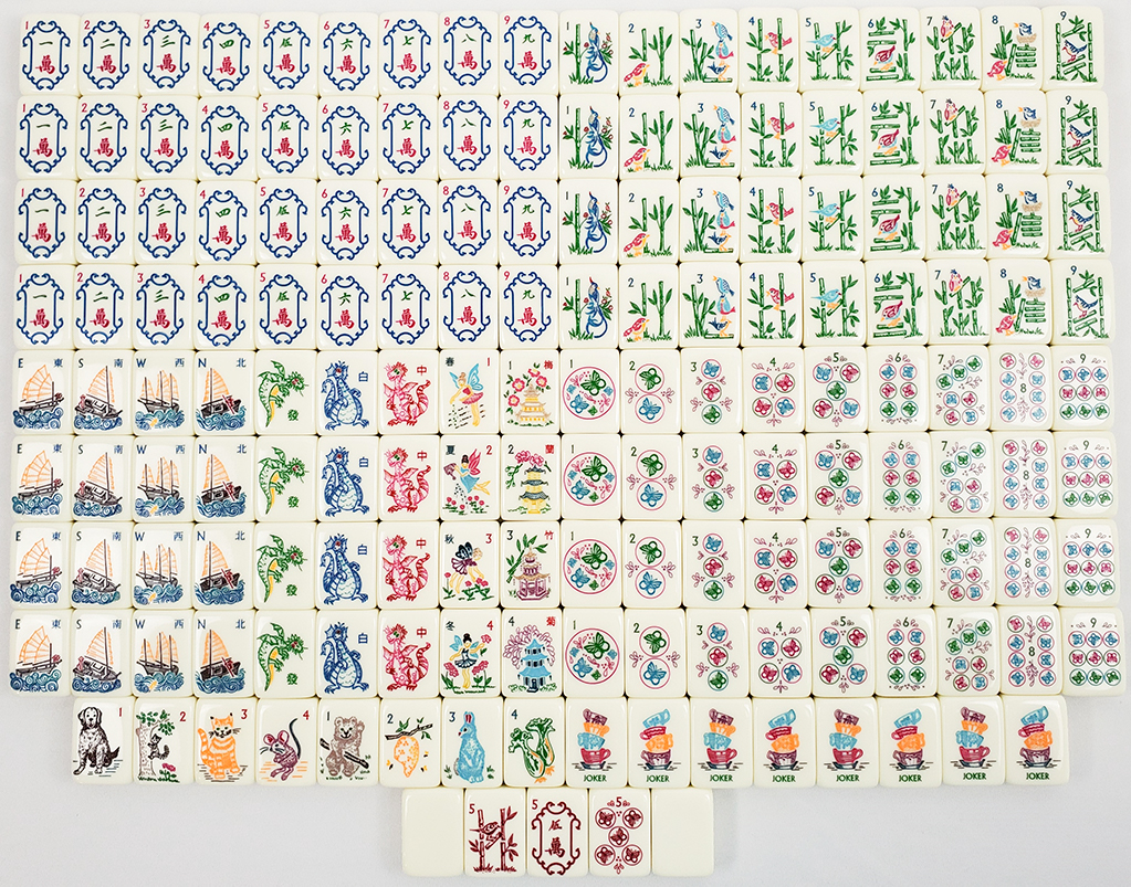 Mahjong Tiles are all the rage! Retro Chinese Charm & Noteworthy