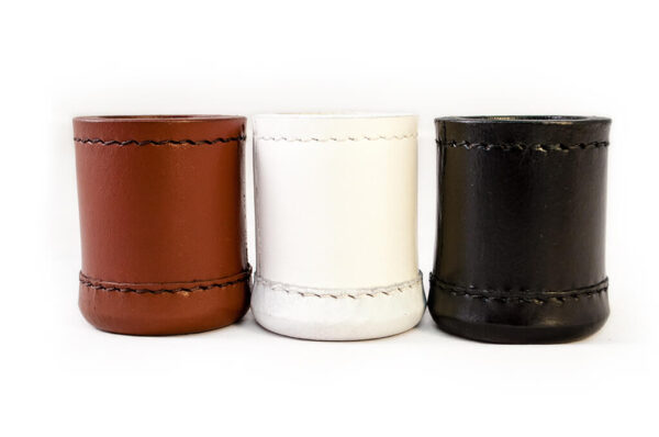 leather cups