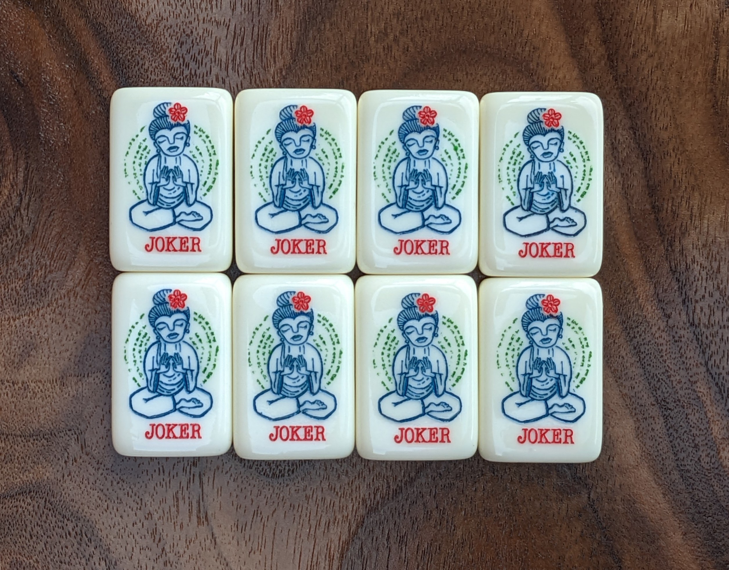 Mahjong Monday! These beautiful Mah Jong set and carrying case set