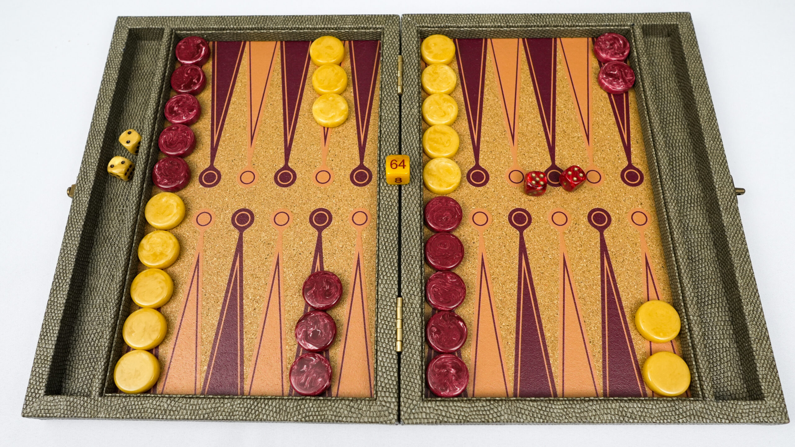 backgammon game board